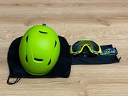 Kask narciarski + google Lidl Crivit S/M
