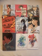 Zestaw mang z różnych wydawnictw 