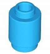 LEGO KLOCEK WALEC 1X1 NIEBIESKI