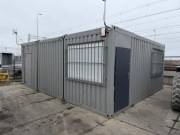 Kontener biurowy w stanie idealnym wraz z wyposażaniem 