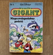 Komiks Gigant Nr 5 Nieprawdopodobna podróż