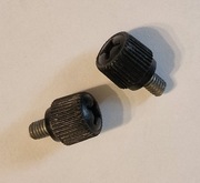 2 Śruby Radełkowane M4 (Ręczne) do Obudowy PC Zestaw