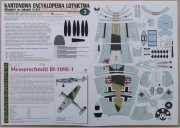 Samolot myśliwski Messerschmitt Bf-109 E-1, 1:33, wyd. WIR, stan bdb