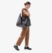 HOGL duża torba ze skóry naturalnej typu shopper  35 x 35 x 15 cm