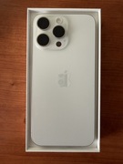 iPhone 15 Pro Max 256GB tytan biały 2 lata stan idealny