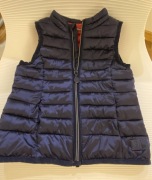 Kamizelka puchowa granatowa Okaidi Rozmiar 98 