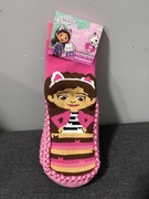 Skarpetokapcie kapcie skarpety antypoślizgowe Gabi koci domek 25-26