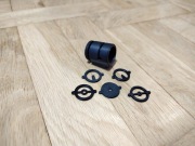 Hawken Sharps czarnoprochowce muszka tunelowa z insertami