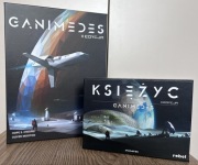 Gra planszowa GANIMEDES II edycja + dodatek KSIĘŻYC II edycja