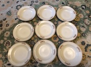 Talerz głęboki obiadowy Koło PRL 9 sztuk