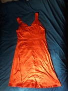 SUKIENKA CZERWONA WIECZOROWA ROZMIAR 52