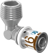 Uponor S-Press PLUS kolano z gwintem zewn. 16-R1/2
