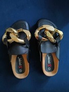 Półbuty ze złotą klamrą Seastar rozm. 37