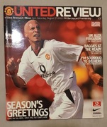 Program meczowy Manchester United 17.08.2002