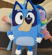 Plecak dla przedszkolaka Pluszowy Bluey i Bingo 