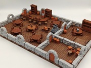 Modularny zestaw teren do gier RPG DND WFRP i bitewnych OPENLock2.0 Tawerna