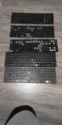 Zestaw klawiatur do różnych laptopów 