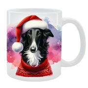 KUBEK Z PSEM Chart rosyjski borzoj - PREZENT, PERSONALIZOWANY, 24HWYS