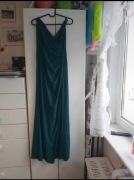 Sukienka wieczorowa butelkowa zieleń 40