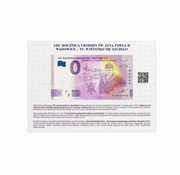 0 euro 100 rocznica urodzin Jana Pawła II ETUI niski numer + GRATIS