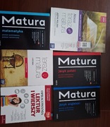 Książki maturalne polski, historia, matma,  opracowanie lektur,  vademecum 