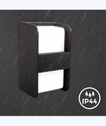 Lampa kinkiet zewnętrzny elewacyjny ip44 1xe27