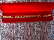 Bransoletka złoto18k próba 750 21 cm 18,09g