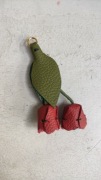 Breloczek Skórzany Tulipany | Zawieszka do Kluczy Torebki | Handmade 