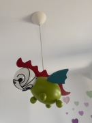 Kolorowa Lampka Wisząca do Pokoju Chłopca/Dziewczynki - stan idealny