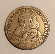 Moneta 5 zł z 1928r. Matka Boska Częstochowska.