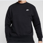 Nike Sportswear męska bluza czarna dresowa klasyczna