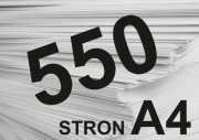 Druk Wydruk A4 mono do 550 stron KSERO KIELCE