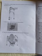 VEVOR poręcze do WC regulowane, antypoślizgowe + torba (Toilet Rail)