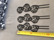 paliki ozdobne do roślin liść monstery 3szt.