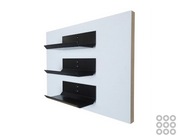 Sommelier3 biały - Modułowy regał wiszący na wino