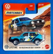 Matchbox 90 Volkswagen Golf Country jak Hot Wheels