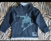 Bluza dziecięca dla chłopca długi rękaw, ciepła polarowa 98 104 Next