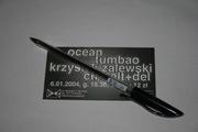Krzysztof Zalewski Ocean 2004 bilet kolekcjonerski
