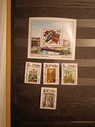 Rok 1986 Fi 2890-2893,blok130 kasowane