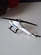 helikopter policyjny Corgi Juniors wyprodukowany w Wielkiej Brytanii,vtg