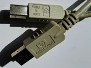Przewód HP - USB- A 2.0  do USB-B kabel 180 cm + Drugi przewód gratis