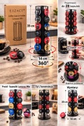 Stojak na kapsułki kawy EXZACT Lavazza Mio – obrotowy 360°