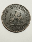 Sprzedam monetę Hiszpania 10 centymów 1870r.