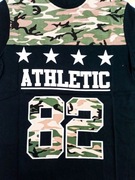 Męski T-shirt militarny, rozmiar XL 