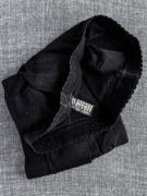 Wolford Neon 40, Small, Black (czarne), satynowe rajstopy, mocny połysk