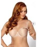 NIPPLEX Biustonosz usztywniany ANNA BIG 90D BEŻOWY