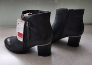 Nowe buty botki damskie skórzane firmy Lasocki, rozmiar 38