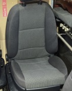 Poszycie fotela pasażera z gąbkami a3 8p niebieskie