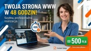 Nowoczesna Strona WWW w 48h | Domena i Hosting w cenie | Od 500zł