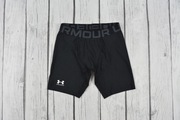 Under Armour Fitted Elastyczne Czarne Spodenki Rozmiar YLG jak XS